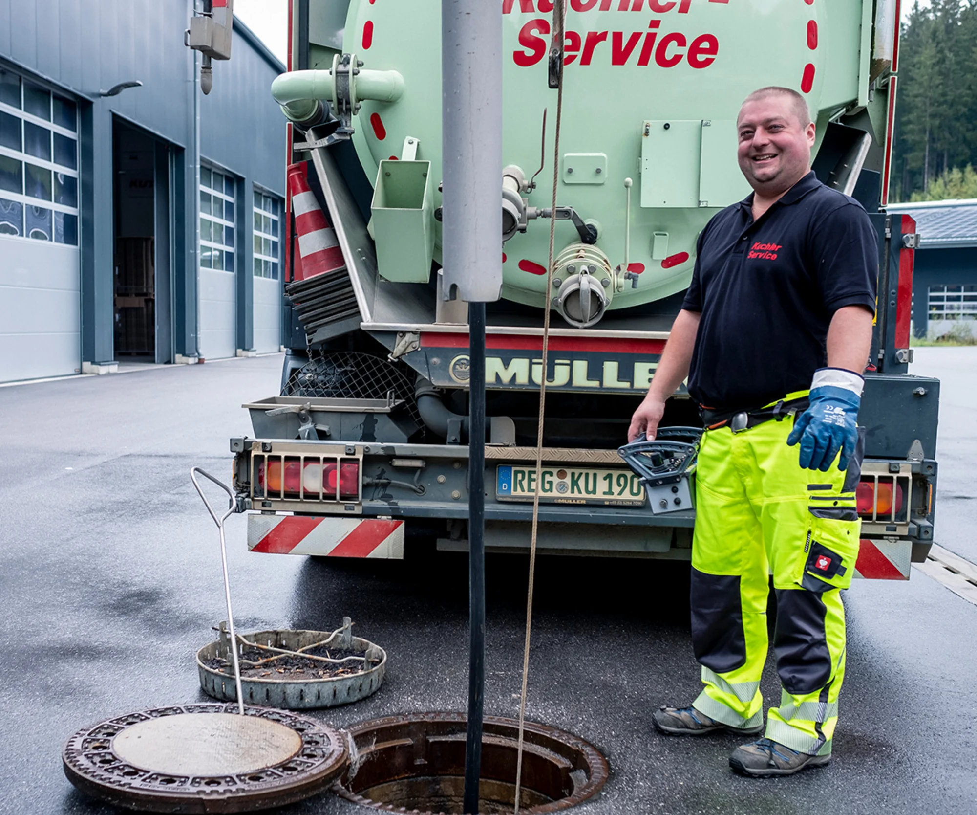 Über Kuchler Kanalreinigung in Bad Füssing